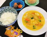 【病院】かぼちゃシチュー【給食】作り方8写真