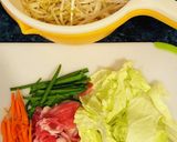 アメリカで作る★中華屋さんの肉野菜炒め作り方1写真