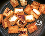 厚揚げでたこ焼き風作り方5写真