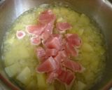 ポテトカレーベーグル作り方1写真