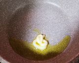 たこと江戸菜とパプリカのガ−リック炒め作り方3写真