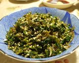 ☆ご飯のおとも☆セロリっ葉おじゃこ作り方4写真
