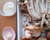 たっぷりきのこの塩麹炒め作り方1写真