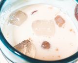 お安いわらび餅と豆乳でタピオカ風作り方2写真
