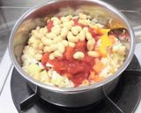 トマト缶で簡単野菜たっぷりミネストローネ作り方4写真