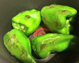 鯖缶で簡単！丸ごとピーマンと鯖の煮込み作り方2写真