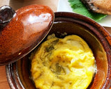 青ネギだれの卵蒸し 〜お一人様朝食〜作り方2写真