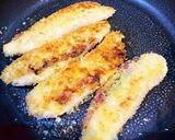 揚げない♪梅じそささみフライ作り方6写真