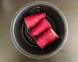 秋の旬野菜♪ほくほくふかしいも作り方3写真