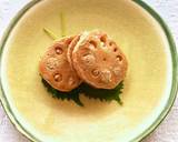 豆腐入り鶏つくねの蓮根挟み焼き作り方5写真