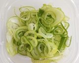 納豆スパゲッティ温玉のせ作り方3写真