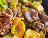 簡単牛肉のケチャップ炒め作り方3写真