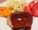 ふわふわ豆腐ハンバーグ作り方9写真