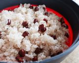 レンジで簡単お祝い！赤飯とさつま芋おこわ作り方7写真