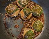しいたけの肉詰め大葉のせ♪甘辛照り味作り方12写真