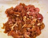 豚こま肉で♪揚げない唐揚げ作り方2写真