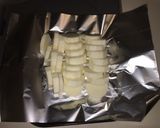 長芋のホイル包み蒸し作り方1写真