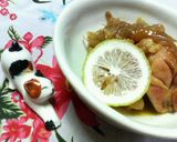 簡単✿玉ネギと❀鶏肉の✿麺つゆカレー煮作り方3写真