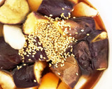 全てレンジ長芋となすの焼き浸し作り方13写真