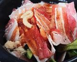 ホットクックで豚バラピーマンシメジ炒め物作り方5写真