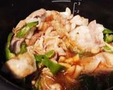 ホットクックで豚バラピーマンシメジ炒め物作り方7写真