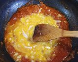 野菜ジュースdeストラパツァータ作り方6写真