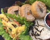 あり合わせおかず レタス巻き弁当 詰め方作り方5写真