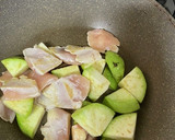 とろなすと鶏胸肉の和風カレー炒め作り方2写真