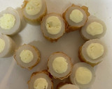 小松菜とちくわチーズの生姜焼き風作り方1写真