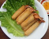 タイ風海老春巻き作り方6写真