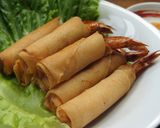 タイ風海老春巻き作り方7写真