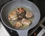 チキンソテー　レモンソース作り方5写真