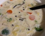 我が家の野菜たっぷりクリームスープ作り方5写真