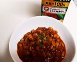 野菜ジュースで給食チリコンカン風♪作り方4写真