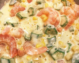 オクラとコーン海老のかき揚げ蕎麦作り方4写真