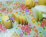 玉葱＊じゃが芋の薄切りはパッタンと倒して作り方7写真