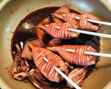 屋台のイカ焼き・イカのさばき方作り方4写真