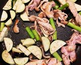 夏野菜とチキンのトマトチーズ炒め作り方4写真
