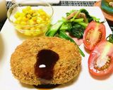今日の夕飯はコロッケメインの献立に決まり作り方1写真