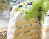 ブランデー香る*シャインマスカットケーキ作り方27写真