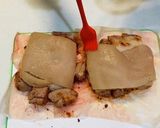 バラ肉皮付き焼きTHỊT HEOQUAY作り方7写真