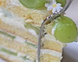 ブランデー香る*シャインマスカットケーキ作り方30写真