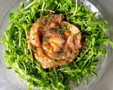 豆苗とサーモンのサラダ作り方7写真