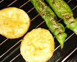 がんもと万願寺甘とう焼き和え作り方1写真