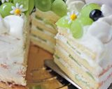 ブランデー香る*シャインマスカットケーキ作り方26写真