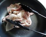 青森パスタ｜豚バラ肉汁ペペロンチーノ作り方5写真