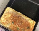 チーズ入り洋風卵焼き作り方3写真