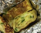 チーズ入り洋風卵焼き作り方4写真