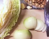 簡単！野菜多めで健康☆生姜風味肉うどん作り方3写真