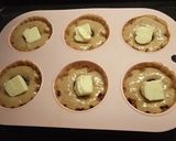 渋皮煮入り　塩バターカップケーキ作り方6写真